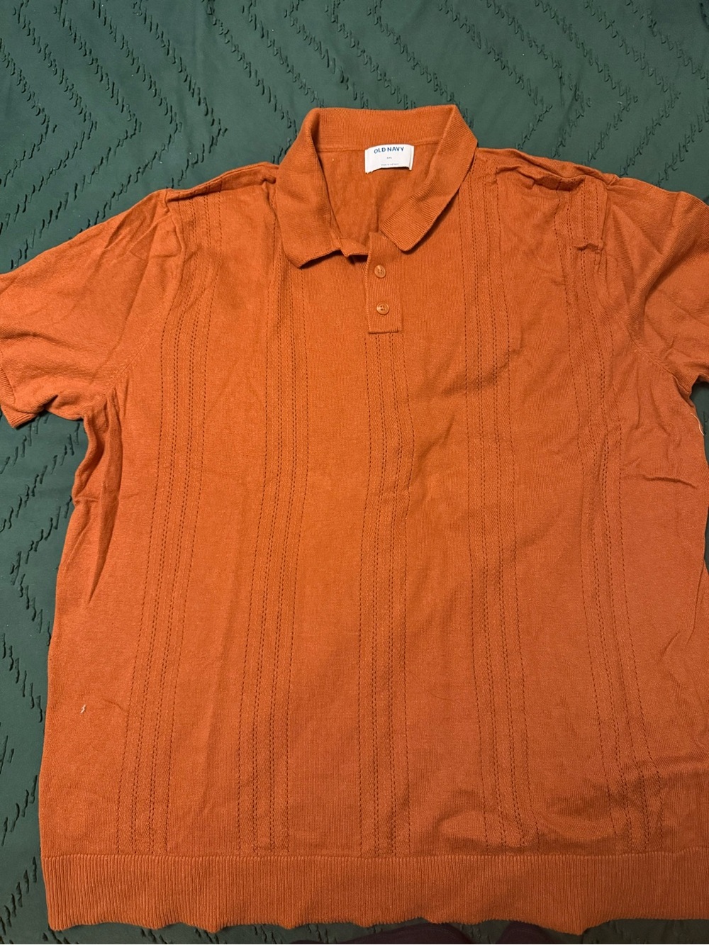 Men’s old navy short sleeve spring summer sweaters polo XXL - Picture 2 of 4